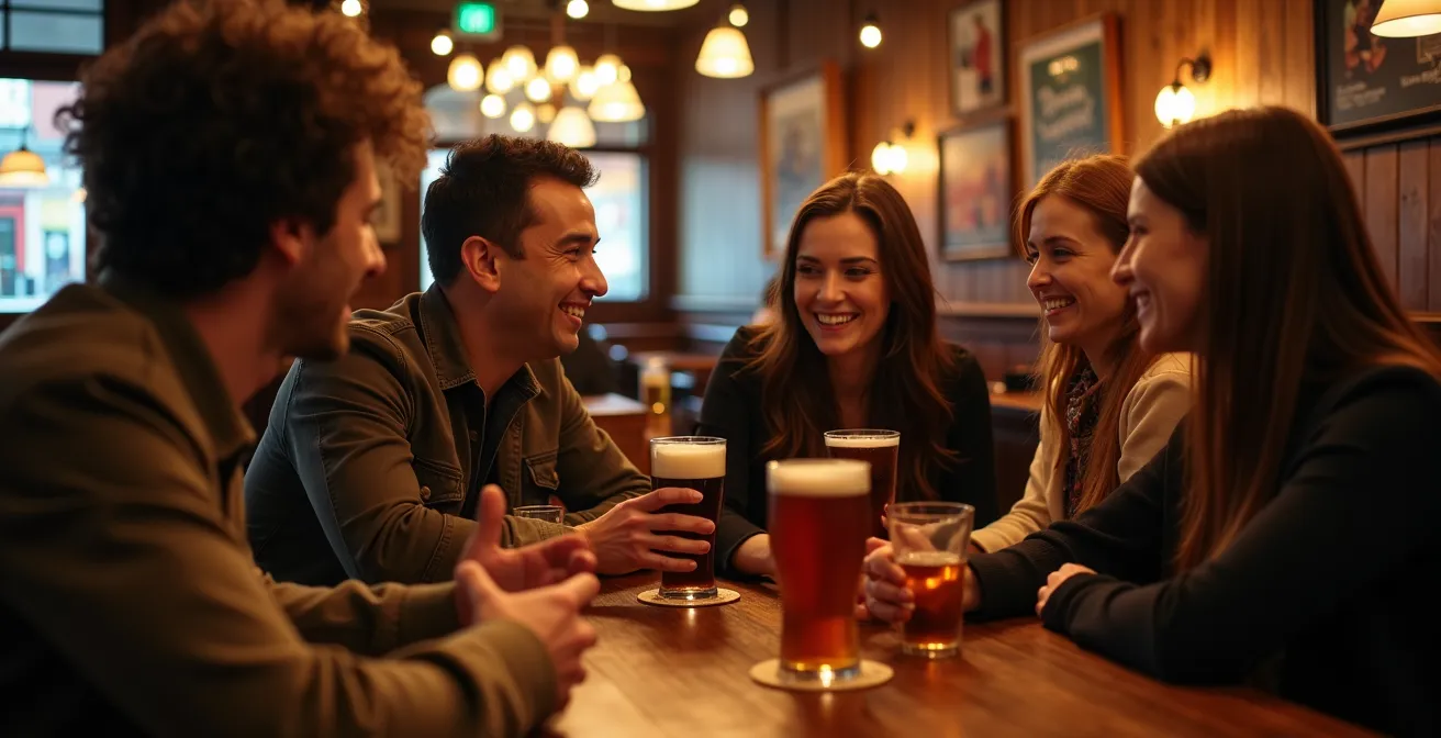 Irish language learners gather in a Toronto pub for a Pop-Up Gaeltacht event